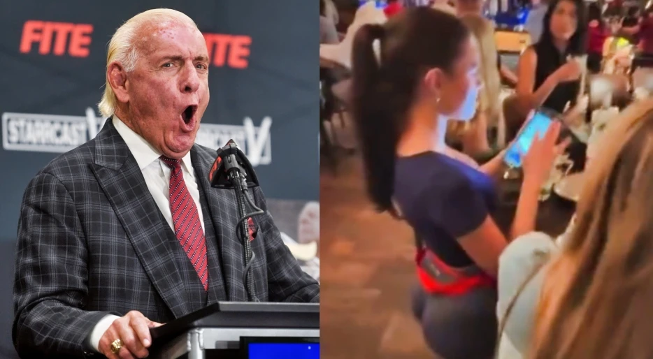 Ric Flair Is Going Viral For Giving His Waitress Massive Tip On $480 Bill [VIDEO]