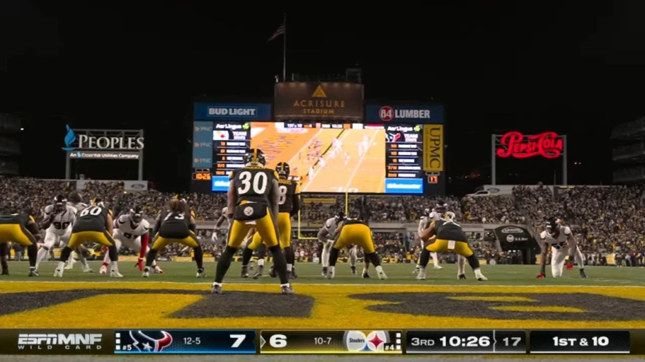 2025 Steelers Offensive Charting – End of Season