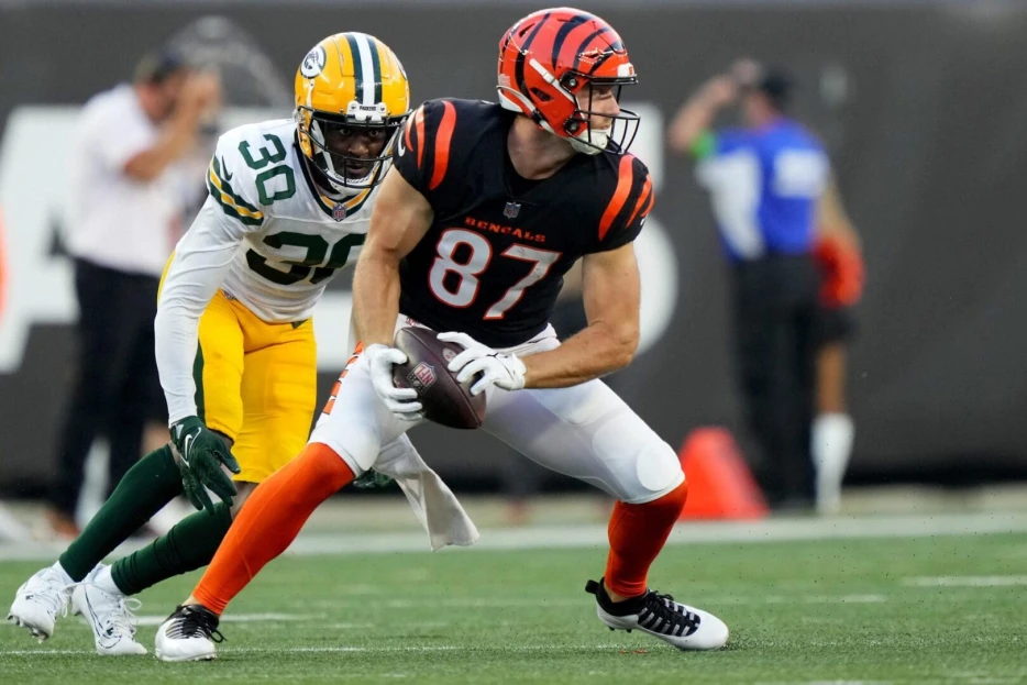Bengals Re-Sign TE Tanner Hudson