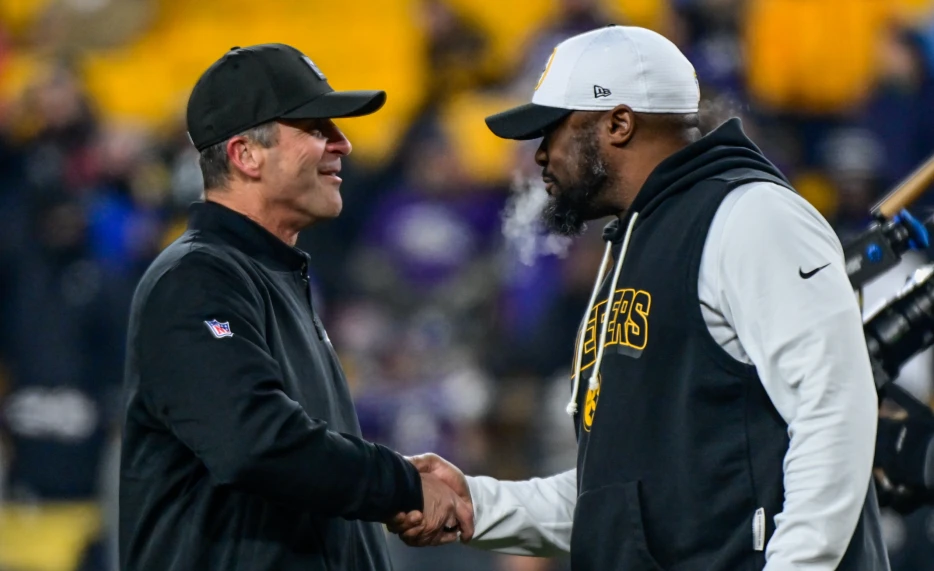 John Harbaugh Reacts To Mike Tomlin Stepping Down, Predicts His Coaching Future