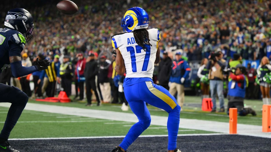 Emotional Davante Adams in tears after Rams’ painful loss to Seahawks
