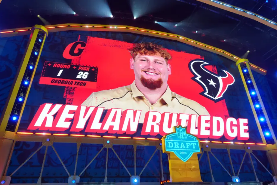 Texans Sign 1st-Rounder Keylan Rutledge