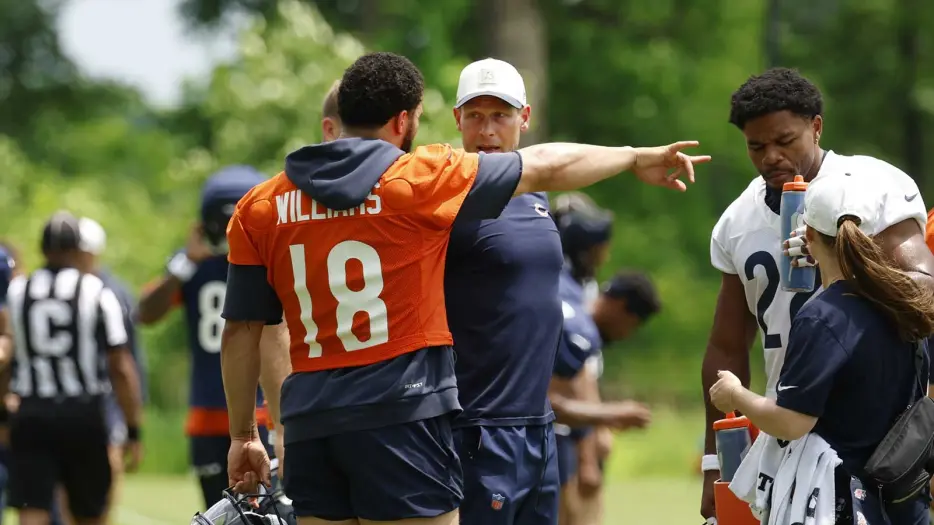 ESPN analyst dumps cold water on Bears star Caleb Williams’ weapons, with Ben Johnson twist