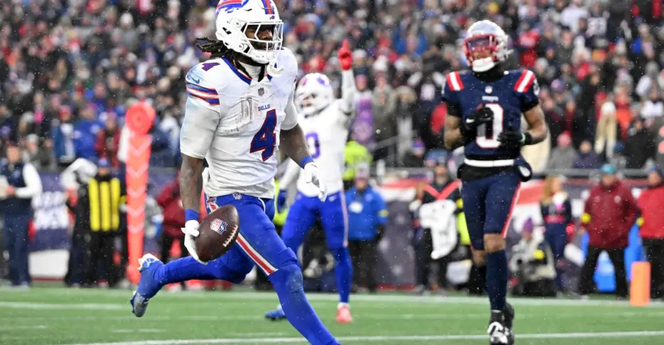 James Cook is borderline first-round fantasy pick, according to ESPN