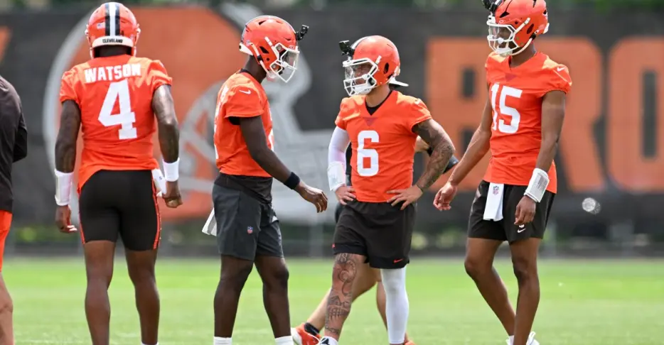 Cleveland Browns training camp 2026: QB preview Deshaun Watson or Shedeur Sanders?