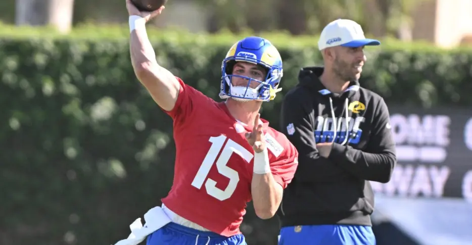 Ty Simpson ‘sharper, more efficient’ than Stetson Bennett on first day