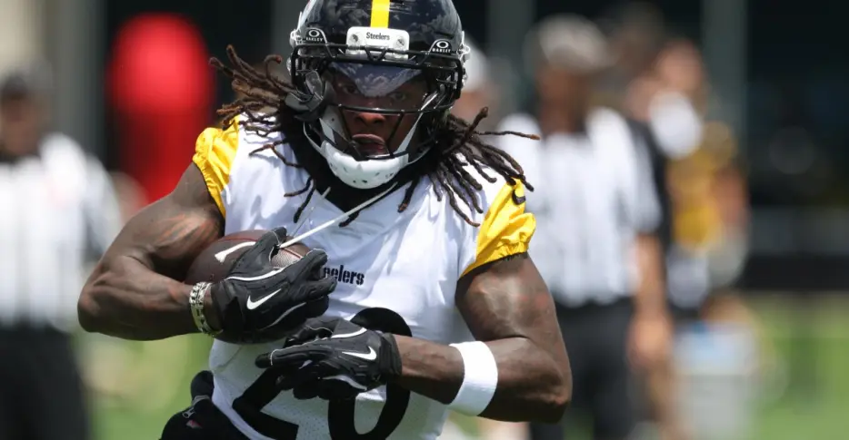 Steelers RB Kaleb Johnson is playing for his job