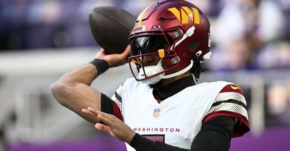 How Commanders QB Jayden Daniels has ramped up leadership entering 2026