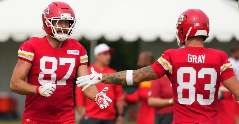 Chiefs’ Noah Gray feels very fortunate for another year of Travis Kelce
