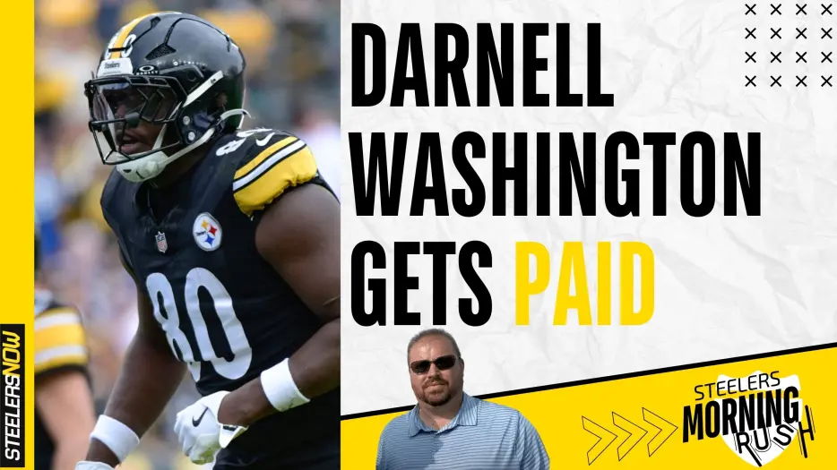 Darnell Washington Gets PAID | Steelers Morning Rush
