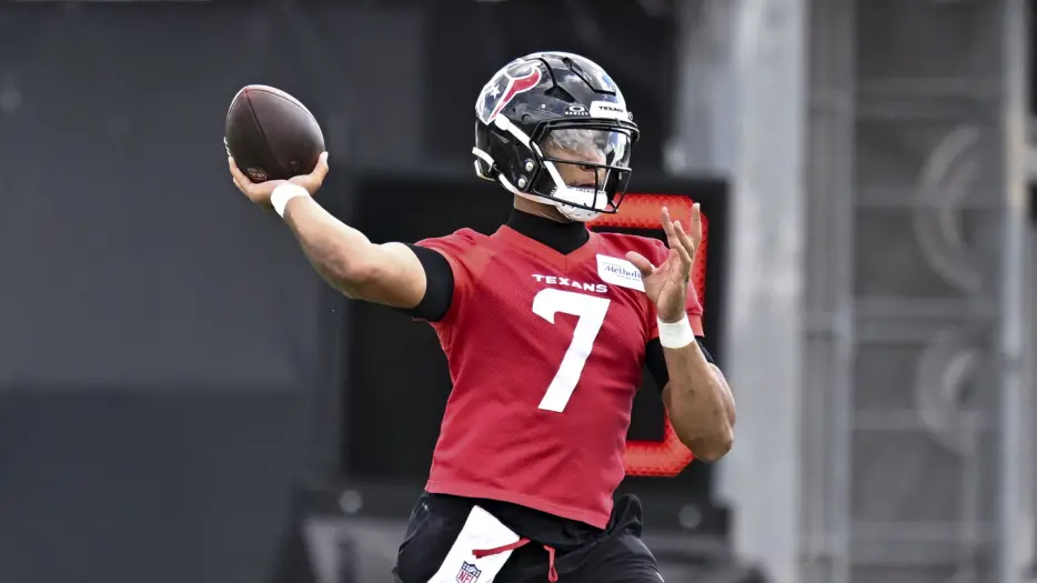 Texans OC Nick Caley: It's a new year, and C.J. Stroud is locked in