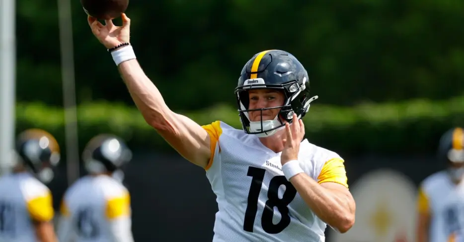 Steelers’ Will Howard earns comp to Super Bowl-winning quarterback