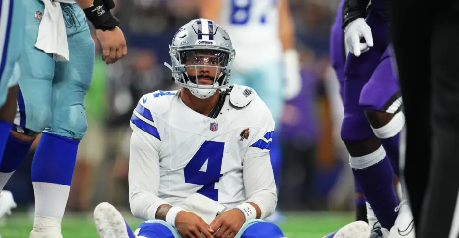 How much Cowboys failure belongs to Dak Prescott