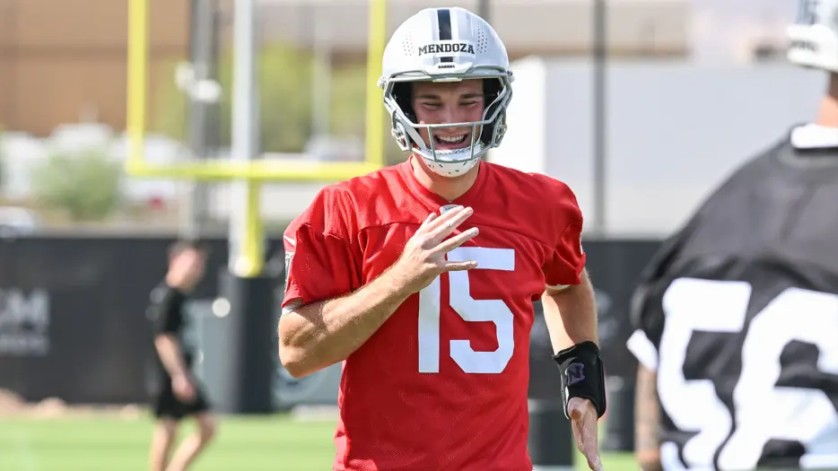 The Raiders’ potential breakout star who immediately clicked with Fernando Mendoza
