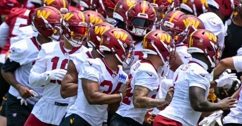 Washington Commanders 92-man 2026 pre-training camp roster/depth chart