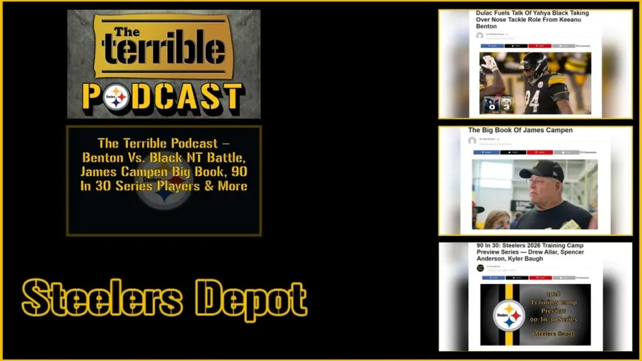The Terrible Podcast – Benton Vs. Black NT Battle, James Campen Big Book, 90 In 30 Series Players &amp; More