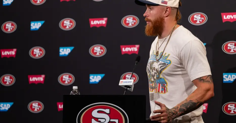 49ers’ George Kittle provides a rehab update: ‘I’m a little bit ahead of schedule’
