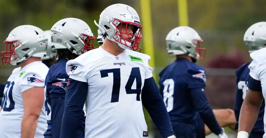 Patriots first-rounder Caleb Lomu officially signs rookie deal