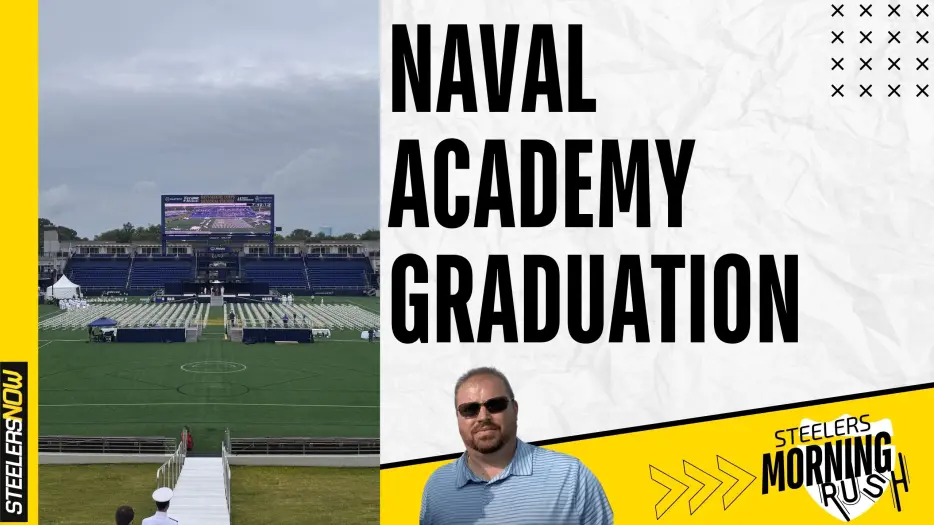 Eli Heidenreich Graduates from Naval Academy | Steelers Morning Rush