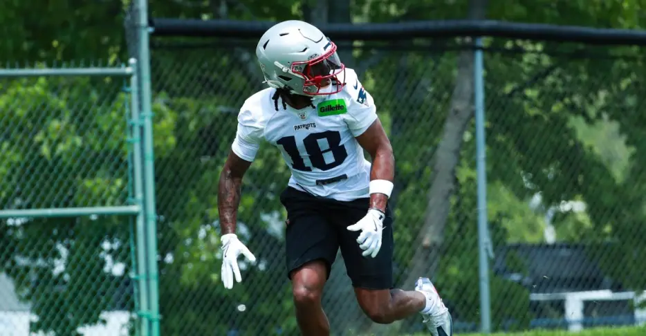 Patriots seeing growth from second-year wide receivers
