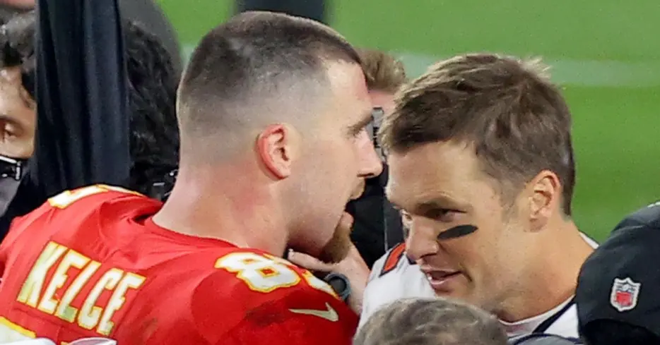 Chiefs’ Travis Kelce ‘would’ve had 110, 120’ catches a year with Brady