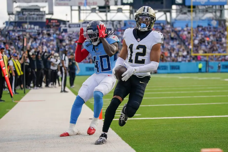 Saints WR Chris Olave Not Fully Cleared From Blood Clot Issue