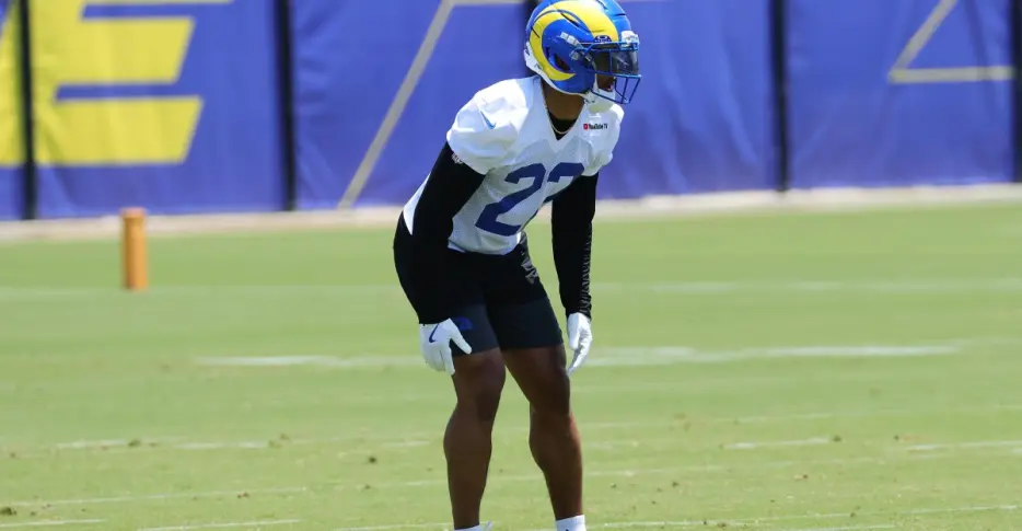 Someone didn’t rank Trent McDuffie as a top-10 CB