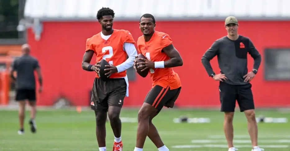 Browns WR intrigued by who ‘comes away’ with the starting QB job