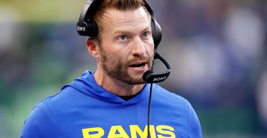 We may never know why Sean McVay was ‘grumpy’ on draft night