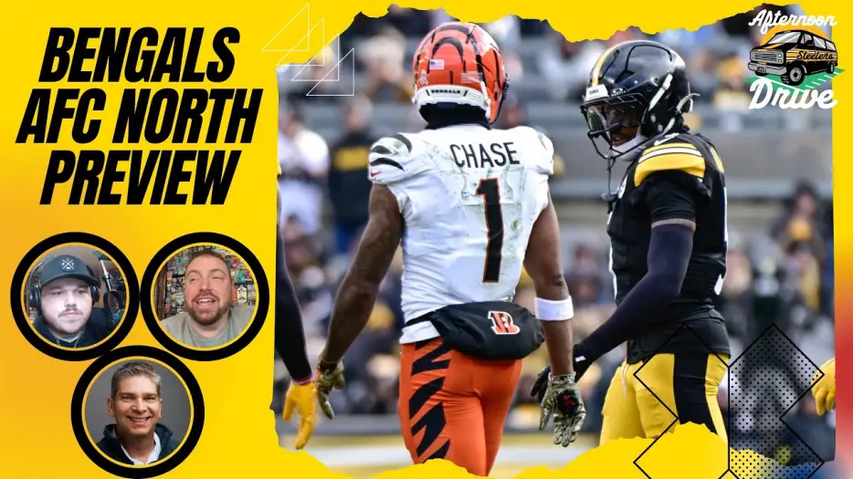 Steelers Afternoon Drive: Bengals Preview, JPJ Disrespected?