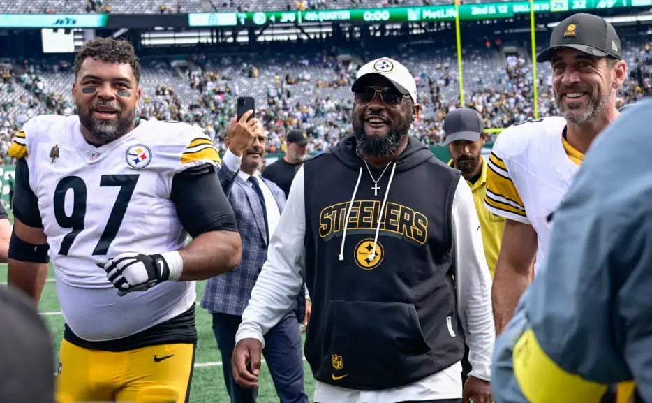 Cam Heyward Downplays Steelers Long Wait for Aaron Rodgers: ‘He’ll Get There When He Gets There’