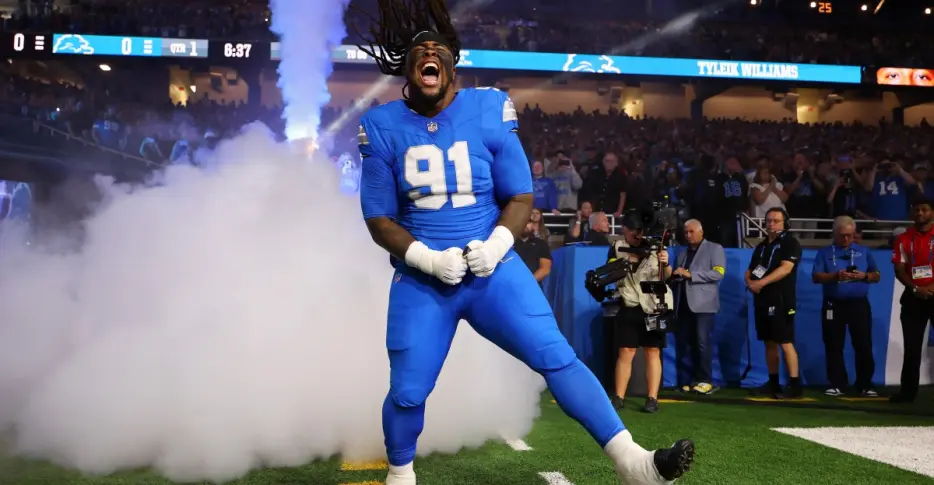 Lions DT Tyleik Williams says he lost an ABSURD amount of weight in 5 months