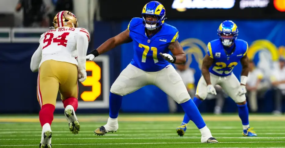 Depth remains a concern for the Rams offensive line