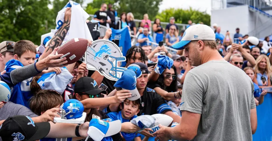 2026 Detroit Lions training camp report dates announced