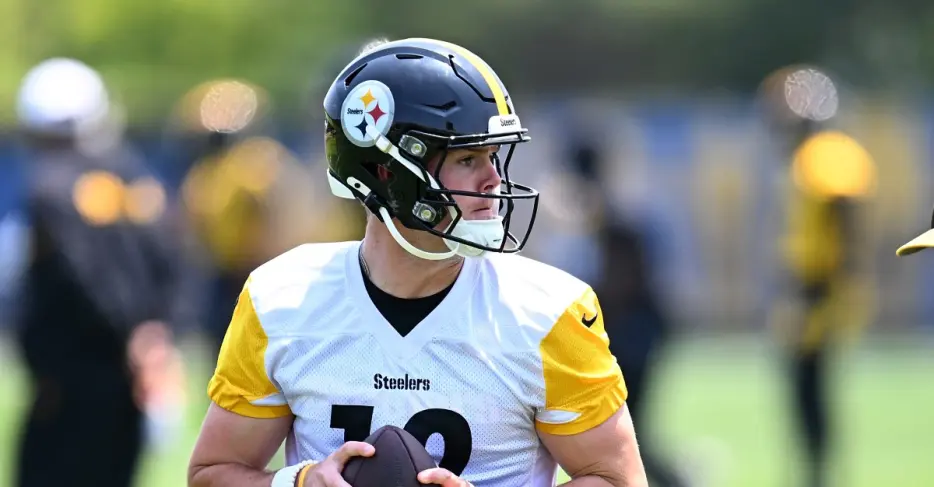 Steelers QB coach raves about Will Howard’s performance in OTAs