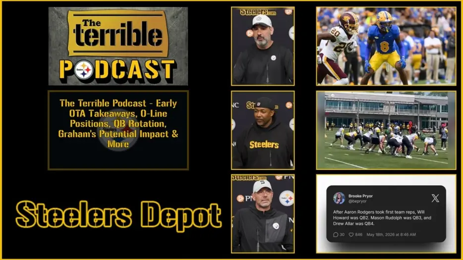 The Terrible Podcast – Early OTA Takeaways, O-Line Positions, QB Rotation, Graham’s Potential Impact &amp; More