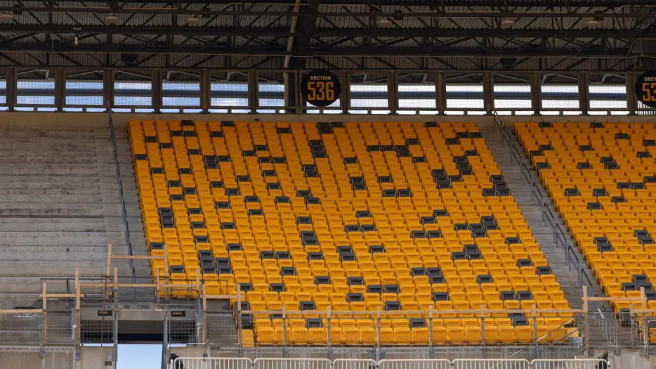 Nearly 18,000 more seats will be replaced at Acrisure Stadium
