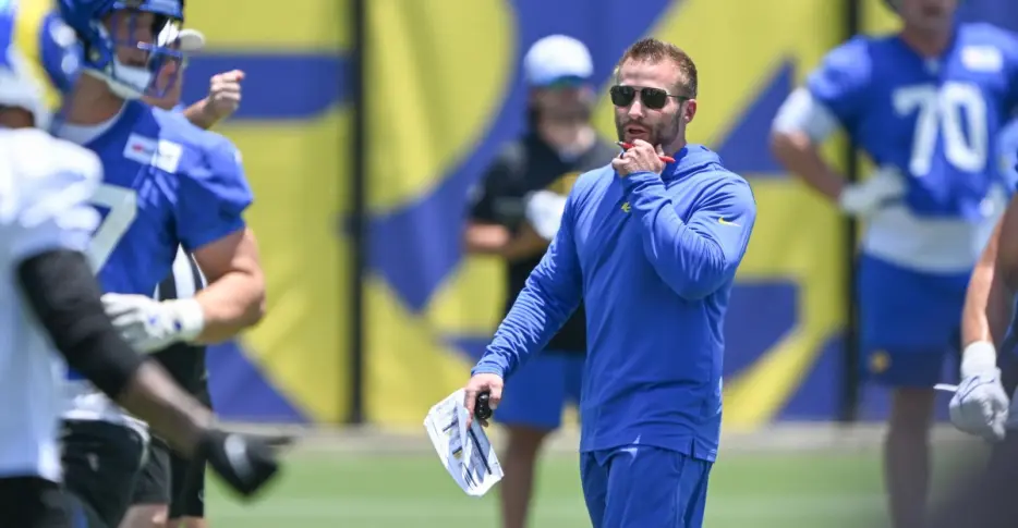 Don’t tell Sean McVay these Rams are ‘great’, yet