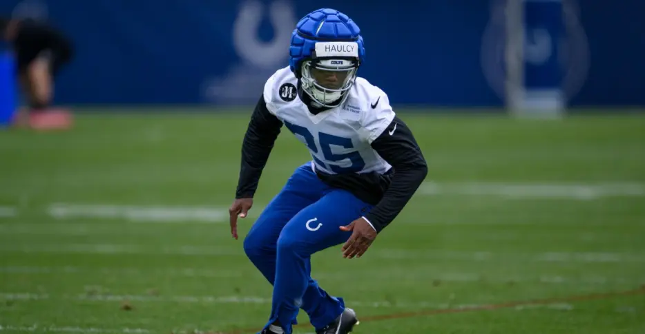 Colts rookie safety AJ Haulcy has already left positive first impression on DC Lou Anarumo