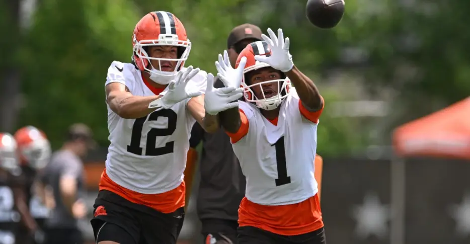 Browns trio of young WRs continues to show promise