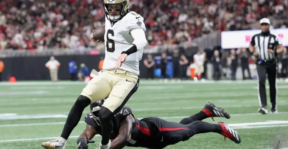 Vegas currently has the Saints winning 6.5 games in 2026, but do you think they’re right?