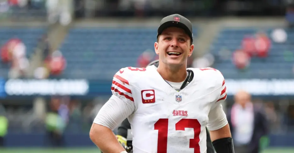 ESPN believes the 49ers’ starting lineup is outside of the top 10 in the NFL