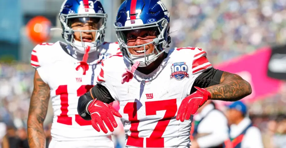 How many yards will Wan’Dale Robinson have in 2026?