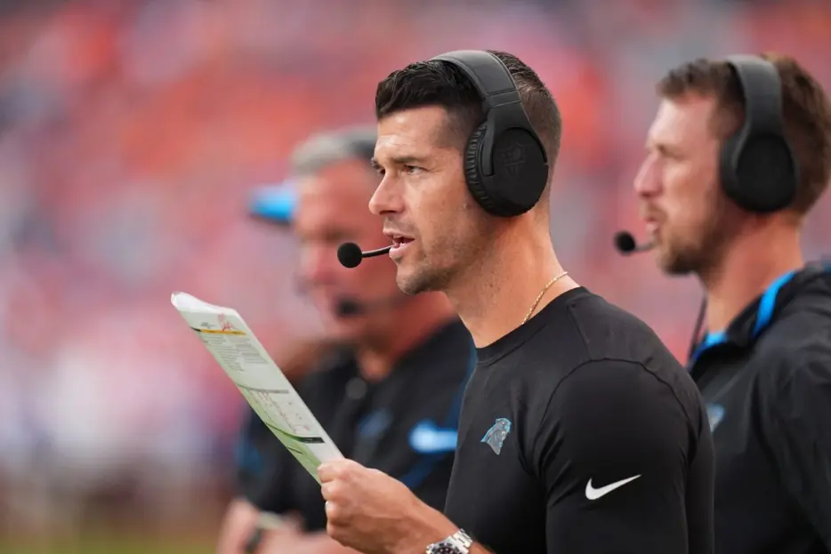 NFC Notes: Dave Canales, Kellen Moore, Jaydon Blue, Cowboys, Panthers, Saints