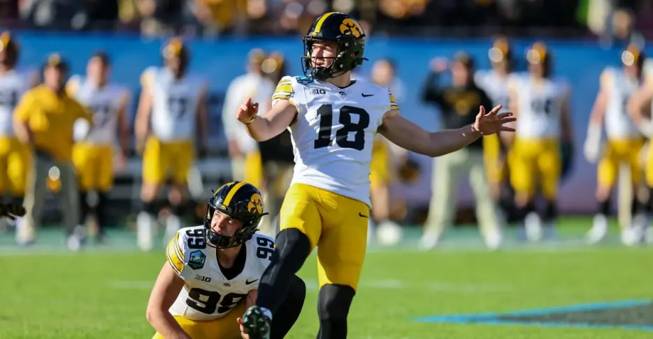 Washington Commanders 2026 UDFA Spotlight:  K Drew Stevens, Iowa