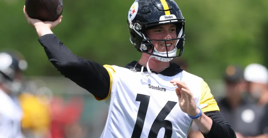 Steelers TE Pat Freiermuth shares early takeaways on Drew Allar