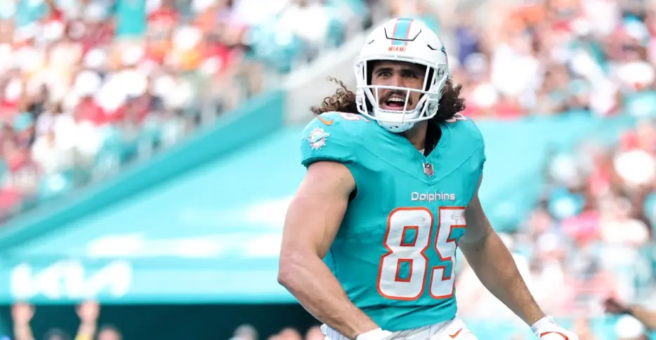 Dolphins 90 in 90: Tight end Greg Dulcich looking to build in 2026