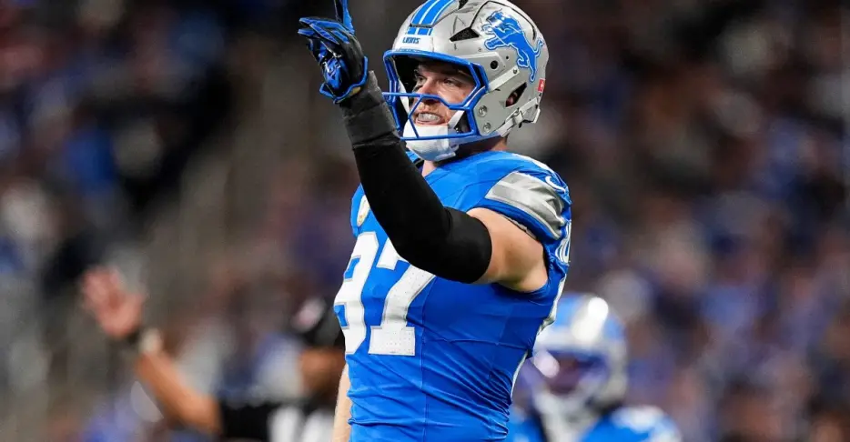 Lions DE Aidan Hutchinson climbing the ranks, per NFL coaches, execs