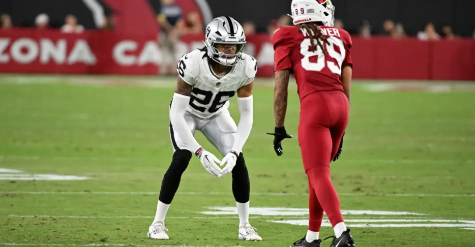 Las Vegas Raiders 2025 Rookies Standing for 2026