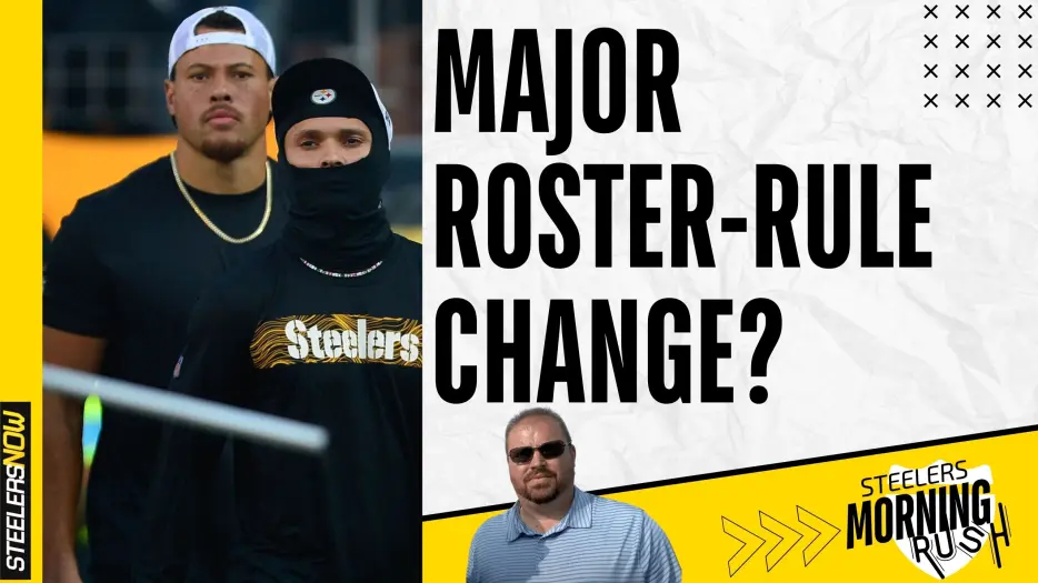 Should NFL Make Major Roster-Rule Change? | Steelers Morning Rush